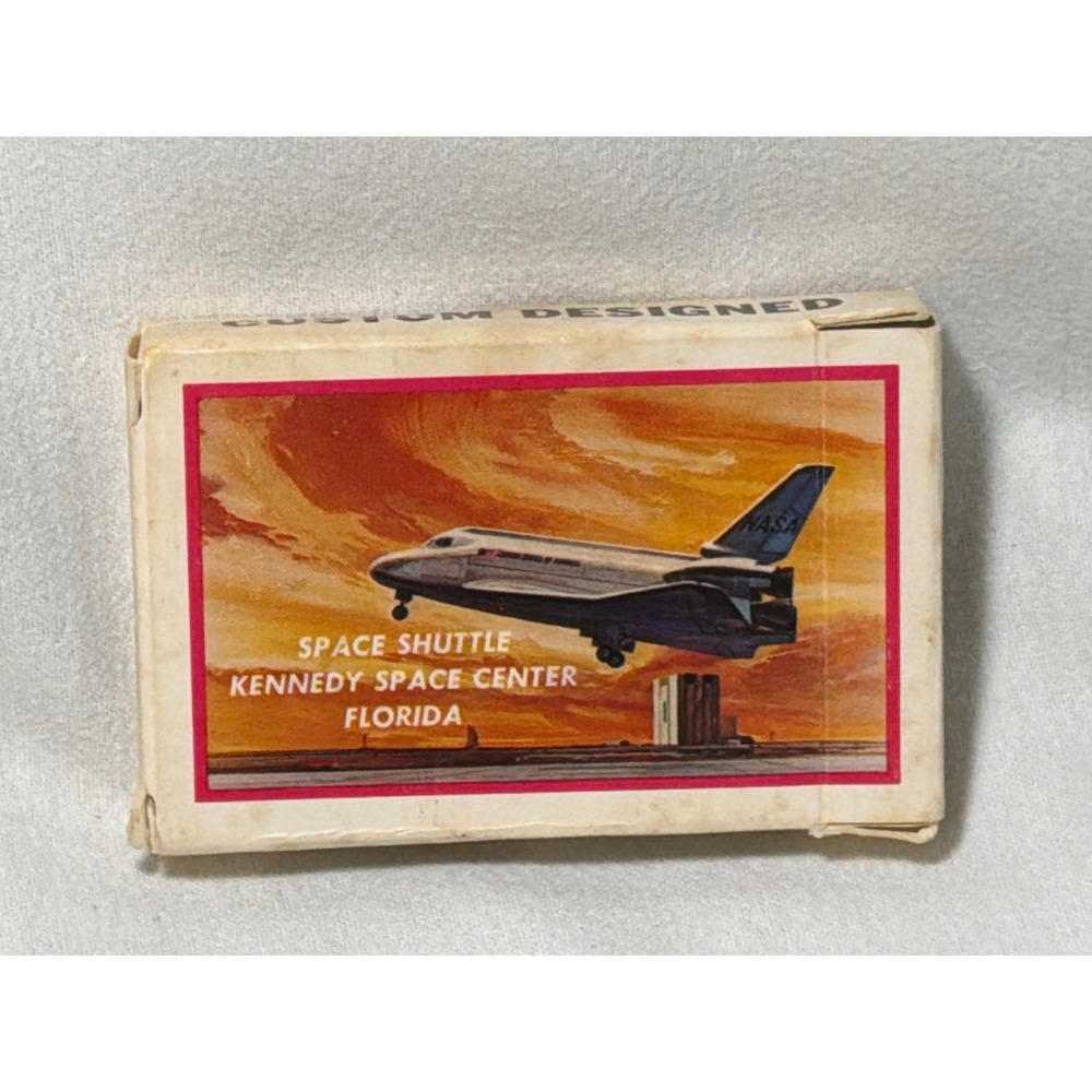 Vintage NASA Space Shuttle Kennedy Space Center Playing Cards Made in USA